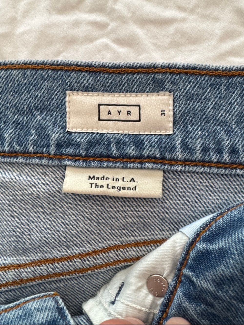 NWOT AYR The Legend Jeans - Picture 3 of 3